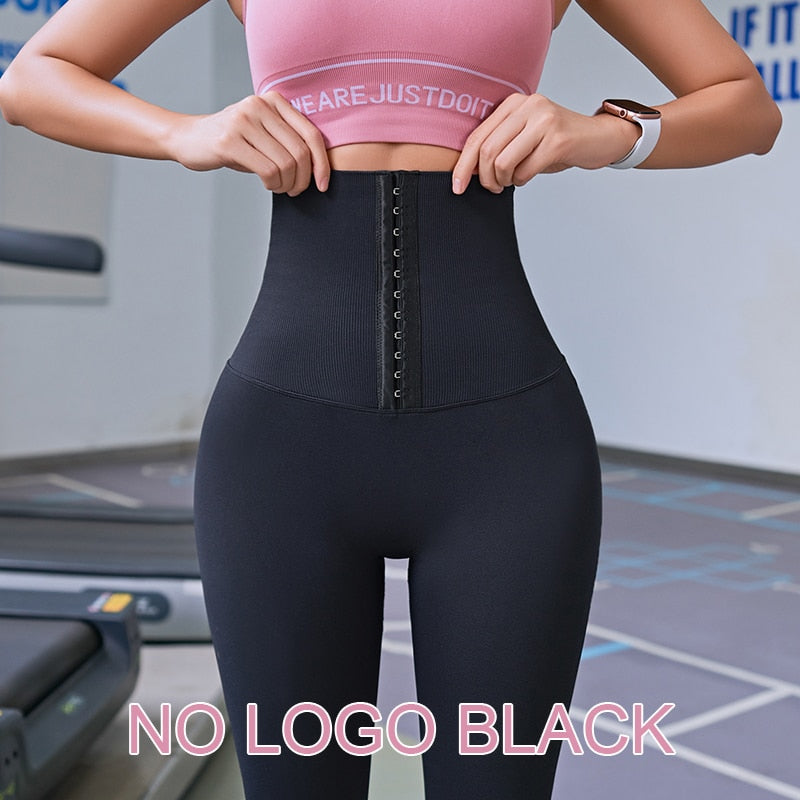 Fitness Women's Corset High Waisted Workout Leggings