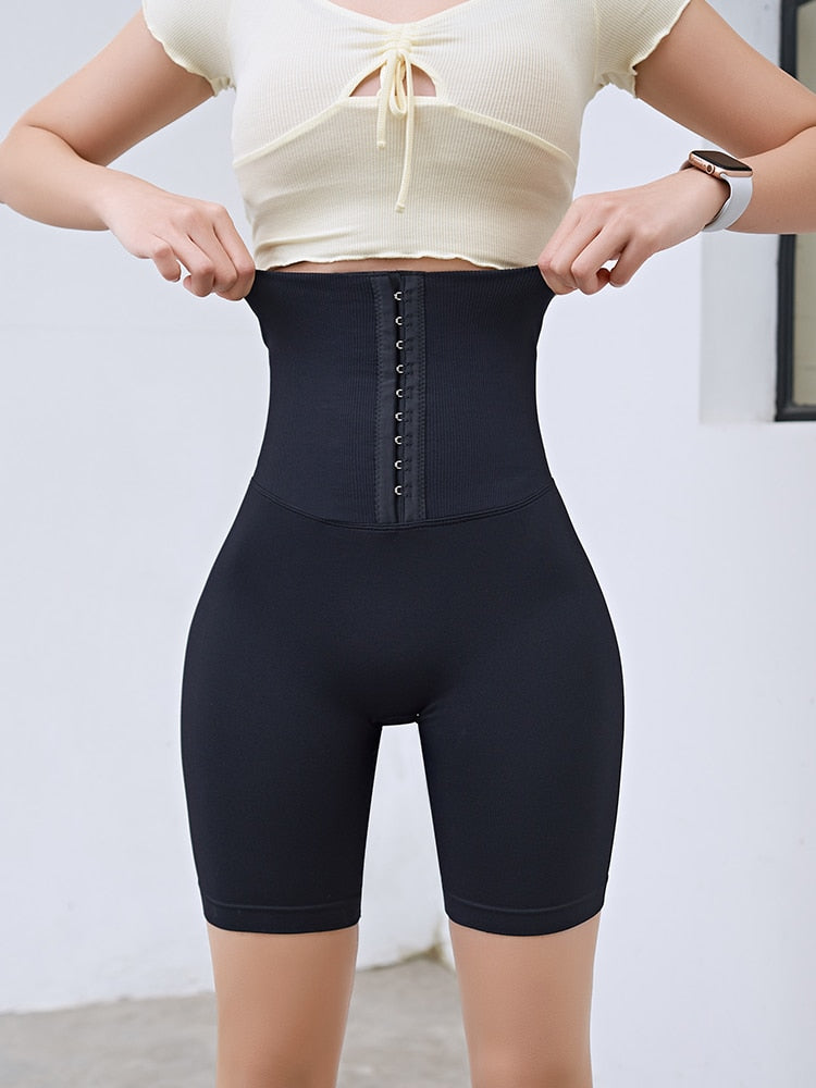 Fitness Women's Corset High Waisted Workout Leggings