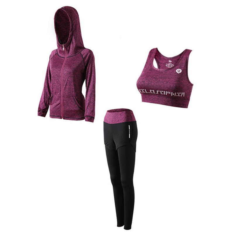 Workout Clothing Set 5 pcs Set