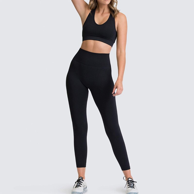 Women's Yoga Seamless Sportswear Set